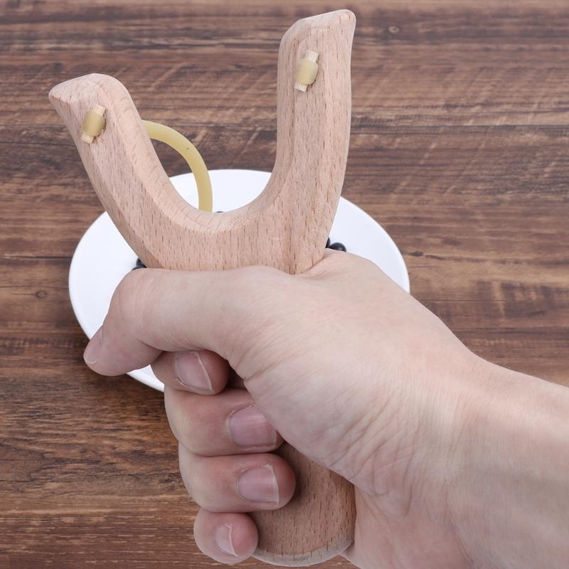 Súng cao bằng gỗ tự nhiên có d - đánh giá và giá Outdoor Hunting Launcher
