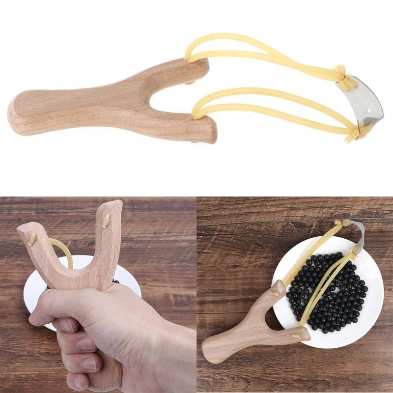 Súng cao bằng gỗ tự nhiên có d - đánh giá và giá Outdoor Hunting Launcher