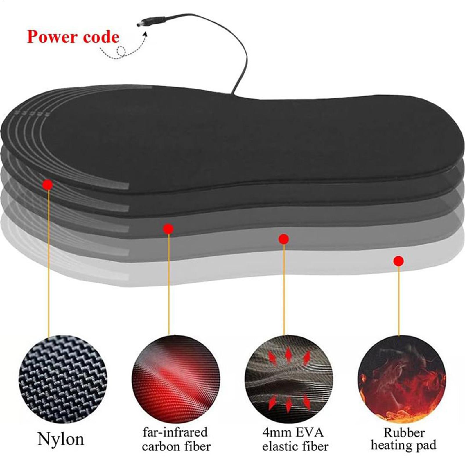 Heated Insoles Reusable USB-Po - đánh giá và giá Hunting Boot Insole