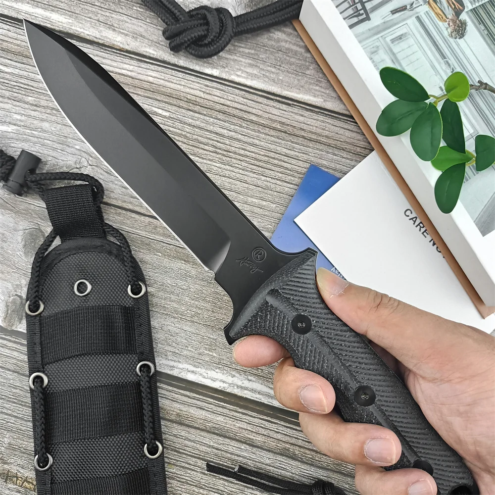 Green Beret Survival Full Tang - đánh giá và giá Hunting Knife Outdoor Edge