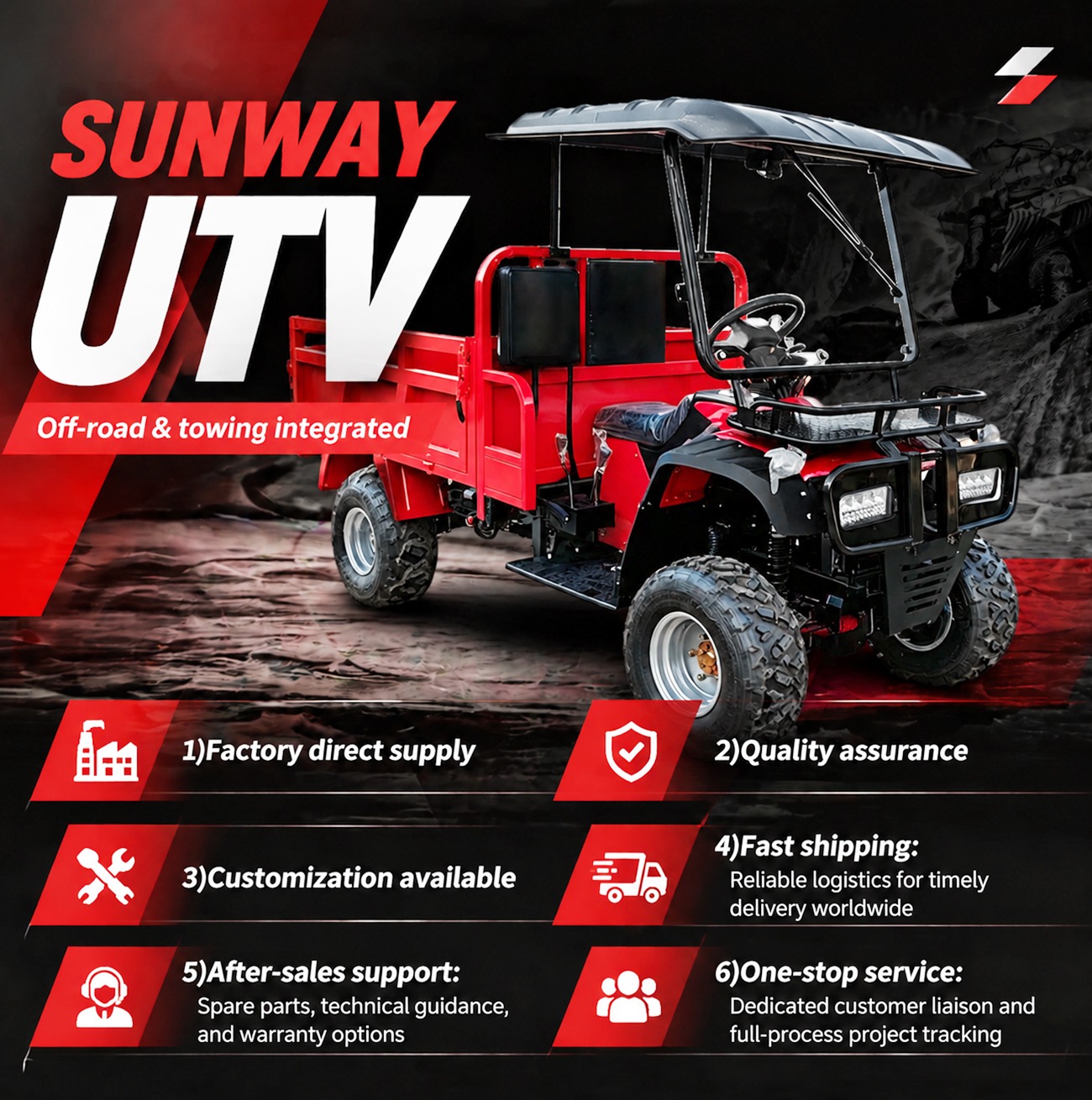 Hot Sale Off-Road Utility Vehi - đánh giá và giá Outdoor Hunting Vehicle