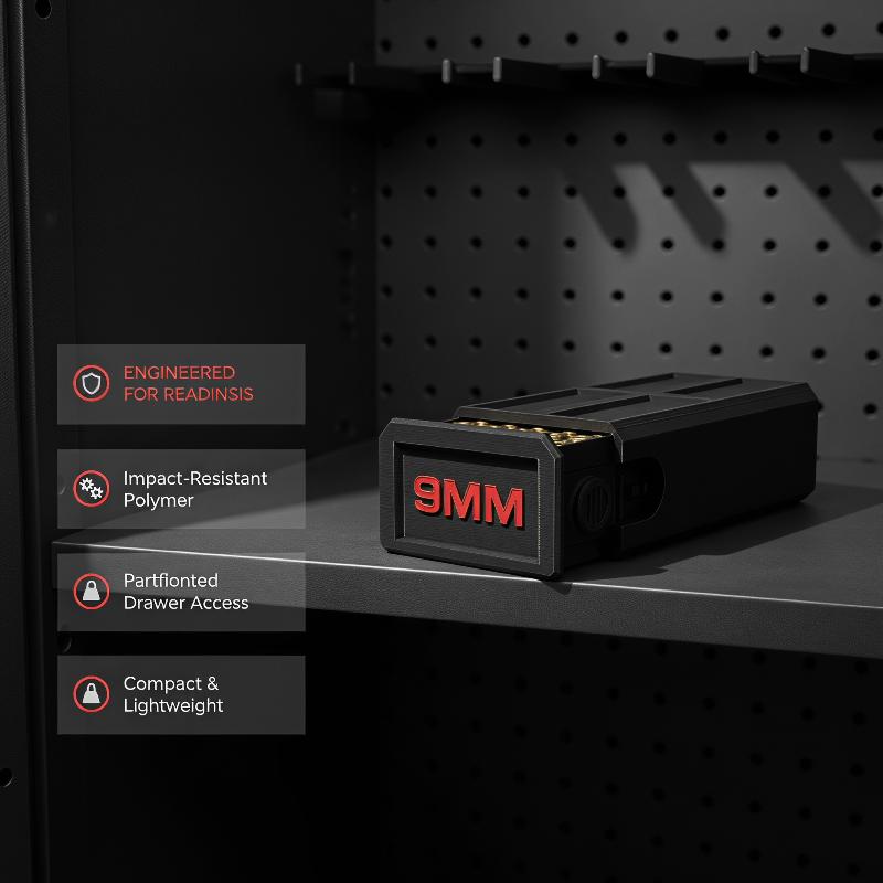 3D Printed 9mm  Storage Case 5 - đánh giá và giá Hunting Outdoor Store