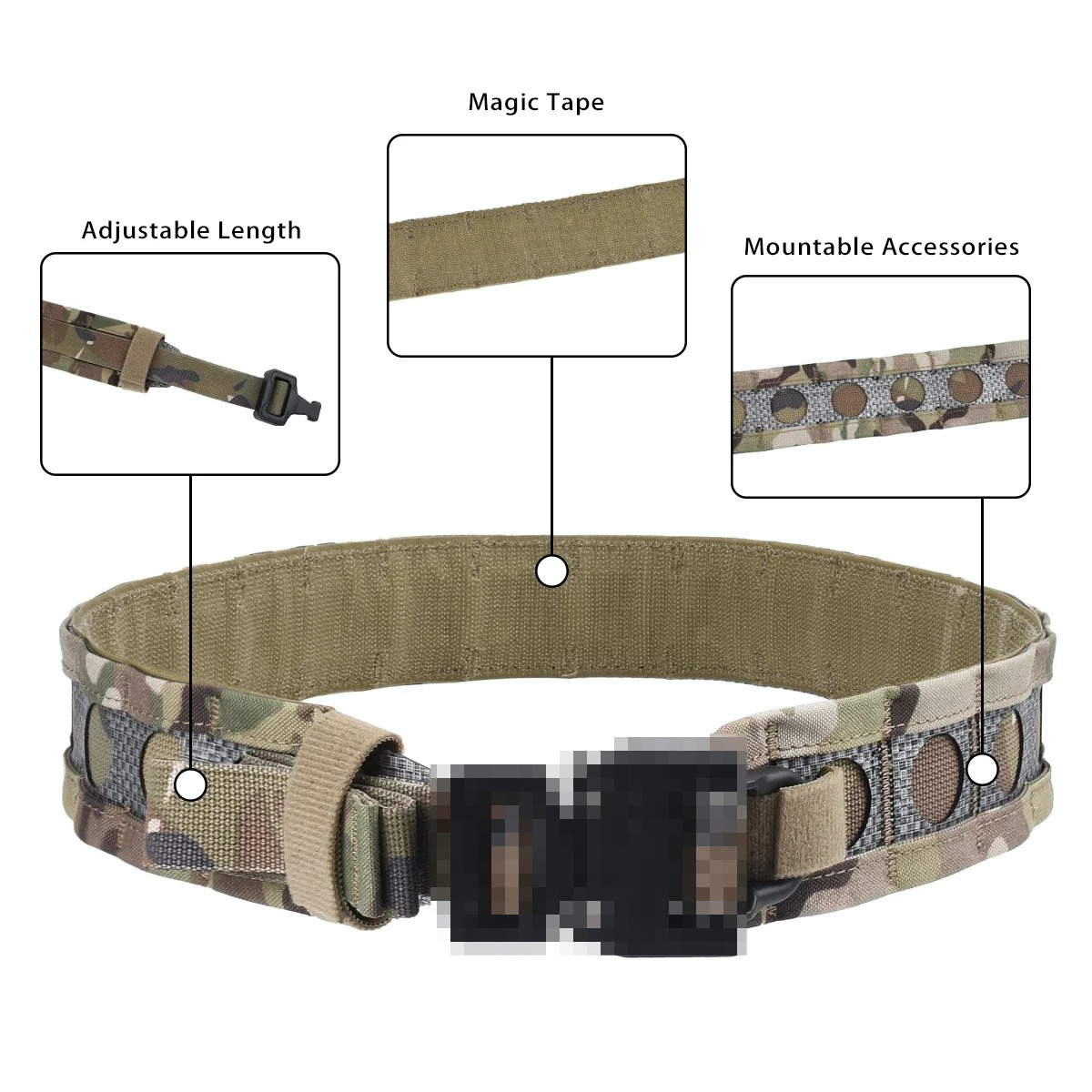 Tactical Waistbelt Bison Belt  - đánh giá và giá Hunting Outdoor Store