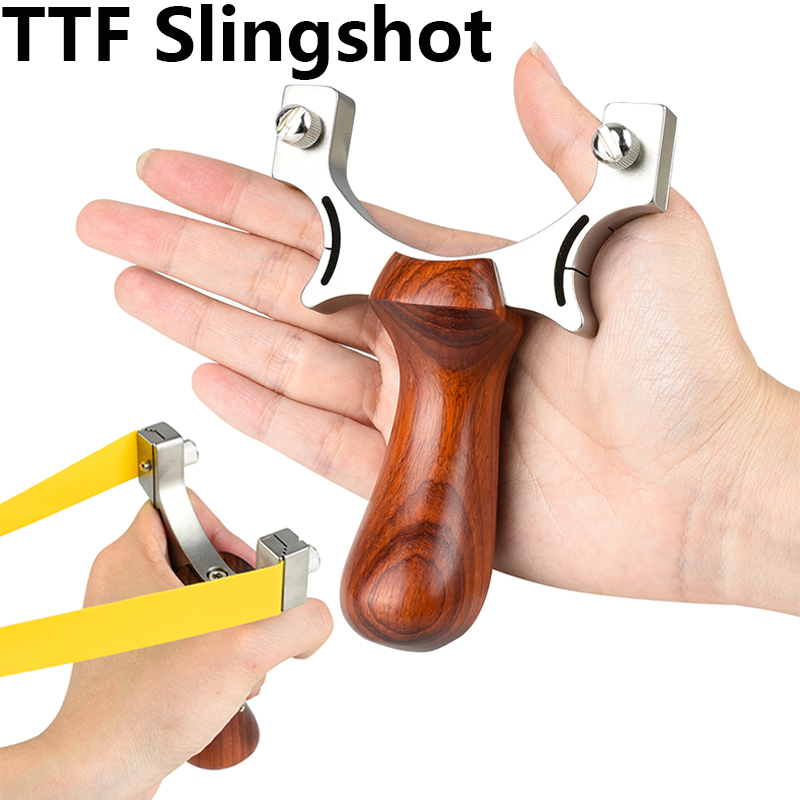 TTF Slingshot 304 Stainless St - đánh giá và giá Outdoor Hunting Launcher
