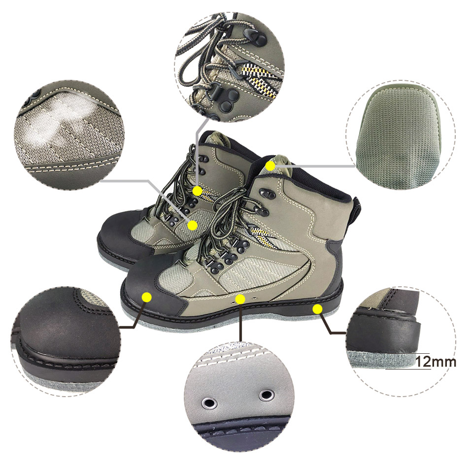 JEERKOOL Câu Cá Waders Giày Wa - đánh giá và giá Hunting Boot Insole